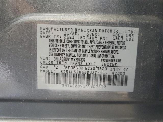 Photo 11 VIN: 3N1AB8DV1MY207837 - NISSAN SENTRA SR 