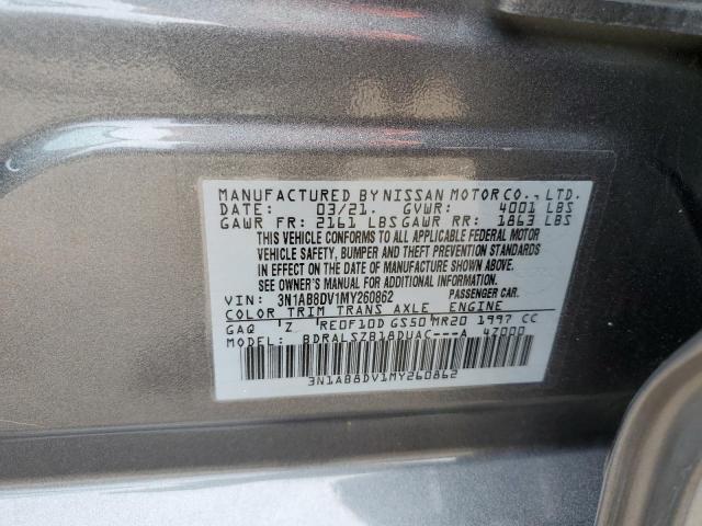 Photo 11 VIN: 3N1AB8DV1MY260862 - NISSAN SENTRA 