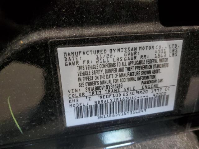 Photo 12 VIN: 3N1AB8DV1NY316249 - NISSAN SENTRA 