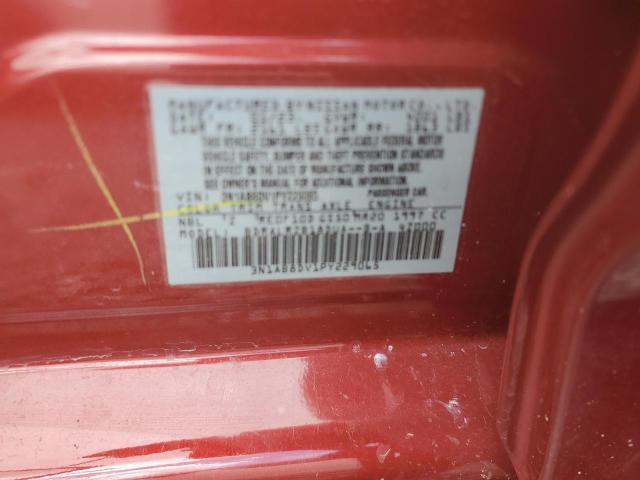 Photo 12 VIN: 3N1AB8DV1PY229065 - NISSAN SENTRA SR 