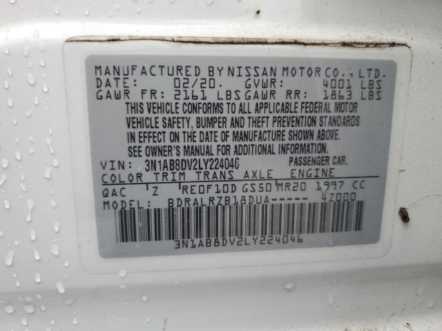 Photo 11 VIN: 3N1AB8DV2LY224046 - NISSAN SENTRA SR 