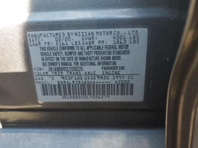 Photo 12 VIN: 3N1AB8DV2LY226279 - NISSAN SENTRA SR 