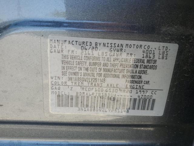 Photo 12 VIN: 3N1AB8DV2LY251148 - NISSAN SENTRA SR 