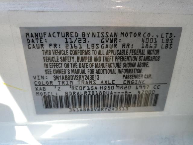 Photo 12 VIN: 3N1AB8DV2RY243513 - NISSAN SENTRA 