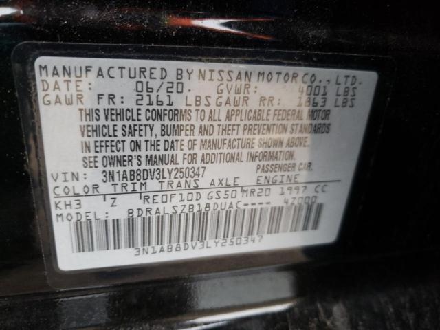 Photo 9 VIN: 3N1AB8DV3LY250347 - NISSAN SENTRA SR 