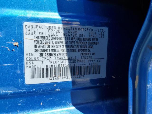 Photo 11 VIN: 3N1AB8DV3LY261574 - NISSAN SENTRA 