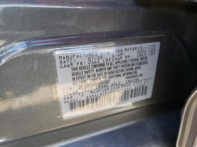 Photo 11 VIN: 3N1AB8DV3LY267097 - NISSAN SENTRA SR 