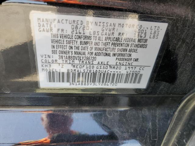 Photo 12 VIN: 3N1AB8DV3LY286720 - NISSAN SENTRA SR 