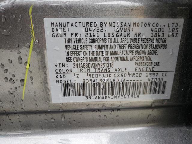 Photo 11 VIN: 3N1AB8DV3NY261318 - NISSAN SENTRA 