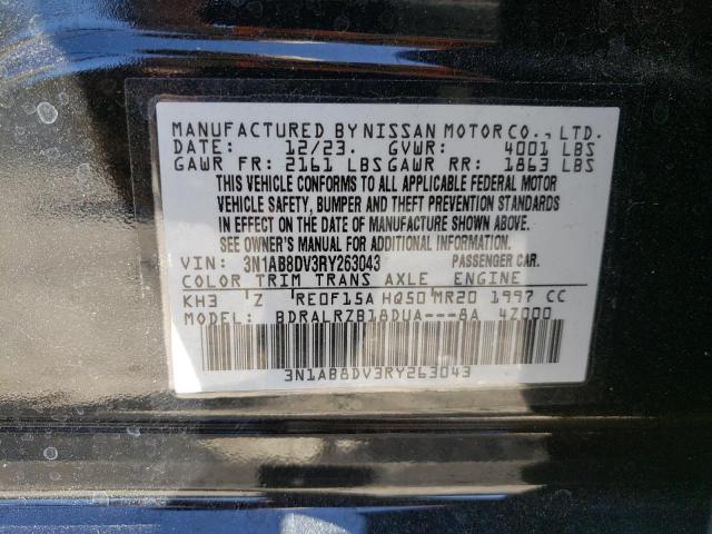 Photo 11 VIN: 3N1AB8DV3RY263043 - NISSAN SENTRA SR 