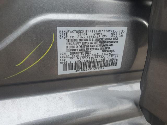 Photo 12 VIN: 3N1AB8DV3RY299315 - NISSAN SENTRA SR 