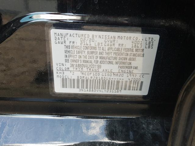 Photo 9 VIN: 3N1AB8DV4LY231189 - NISSAN SENTRA SR 