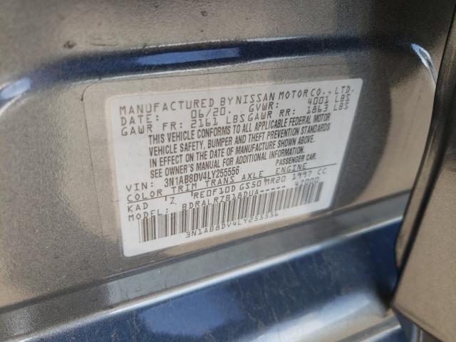 Photo 9 VIN: 3N1AB8DV4LY255556 - NISSAN SENTRA SR 