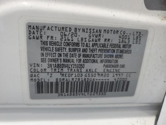 Photo 11 VIN: 3N1AB8DV4LY259350 - NISSAN SENTRA SR 