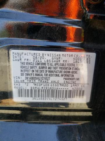 Photo 11 VIN: 3N1AB8DV4LY274527 - NISSAN SENTRA SR 