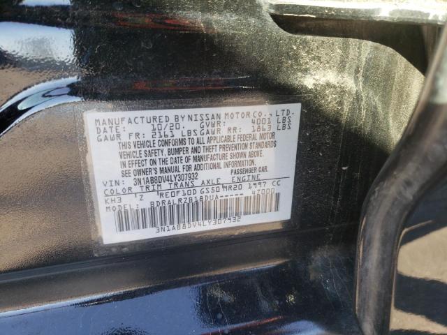 Photo 9 VIN: 3N1AB8DV4LY307932 - NISSAN SENTRA S 