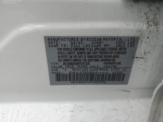 Photo 11 VIN: 3N1AB8DV4MY287036 - NISSAN SENTRA 