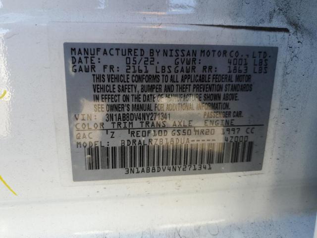 Photo 11 VIN: 3N1AB8DV4NY271341 - NISSAN SENTRA 