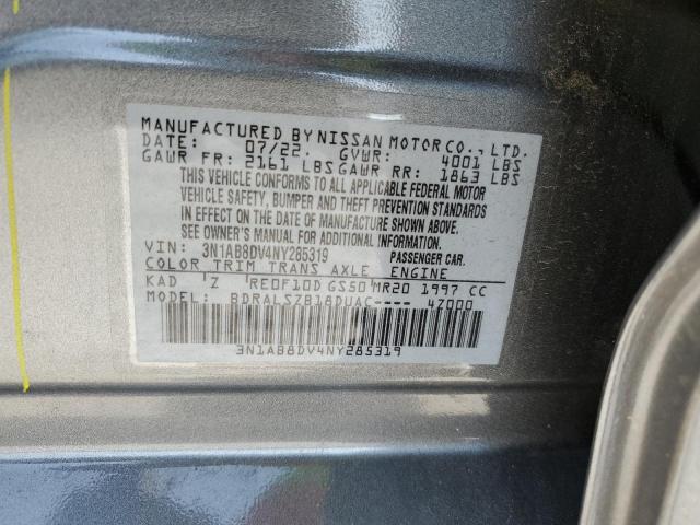 Photo 11 VIN: 3N1AB8DV4NY285319 - NISSAN SENTRA SR 