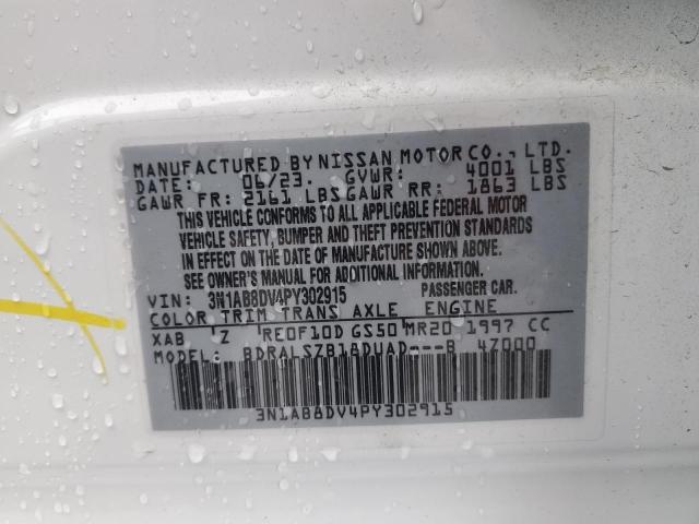 Photo 12 VIN: 3N1AB8DV4PY302915 - NISSAN SENTRA 