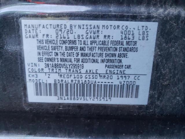 Photo 11 VIN: 3N1AB8DV5LY295919 - NISSAN SENTRA 