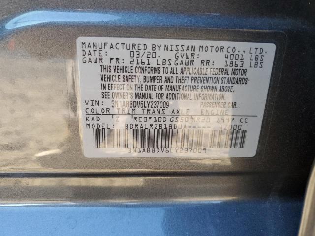 Photo 11 VIN: 3N1AB8DV6LY237009 - NISSAN SENTRA SR 