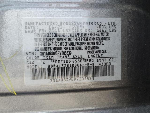 Photo 11 VIN: 3N1AB8DV6PY305539 - NISSAN SENTRA 