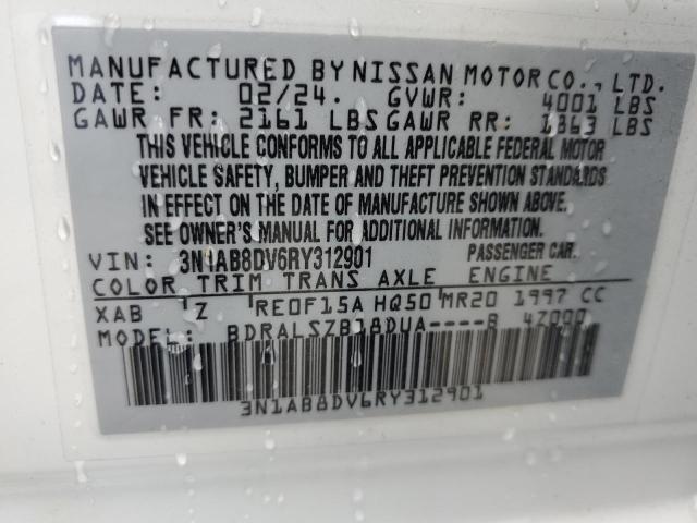 Photo 12 VIN: 3N1AB8DV6RY312901 - NISSAN SENTRA SR 