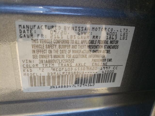 Photo 11 VIN: 3N1AB8DV7LY294562 - NISSAN SENTRA 