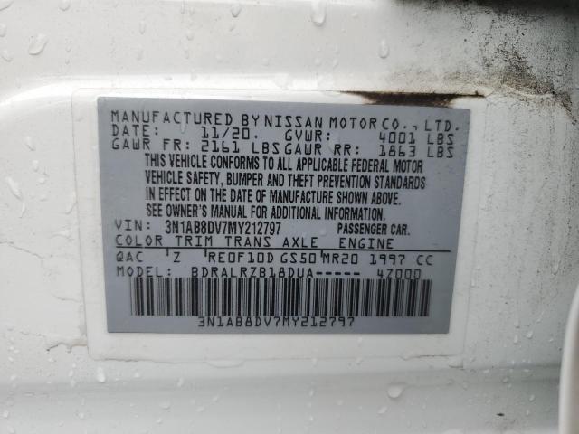 Photo 11 VIN: 3N1AB8DV7MY212797 - NISSAN SENTRA 