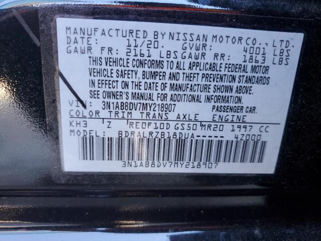 Photo 11 VIN: 3N1AB8DV7MY218907 - NISSAN SENTRA 