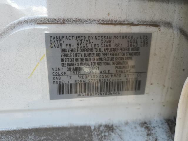 Photo 11 VIN: 3N1AB8DV7NY206421 - NISSAN SENTRA SR 