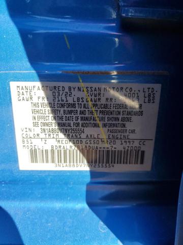 Photo 12 VIN: 3N1AB8DV7NY255554 - NISSAN SENTRA 