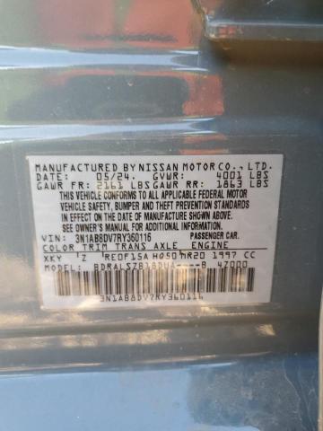 Photo 11 VIN: 3N1AB8DV7RY360116 - NISSAN SENTRA SR 