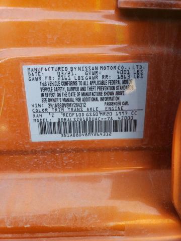 Photo 11 VIN: 3N1AB8DV8MY264312 - NISSAN SENTRA SR 