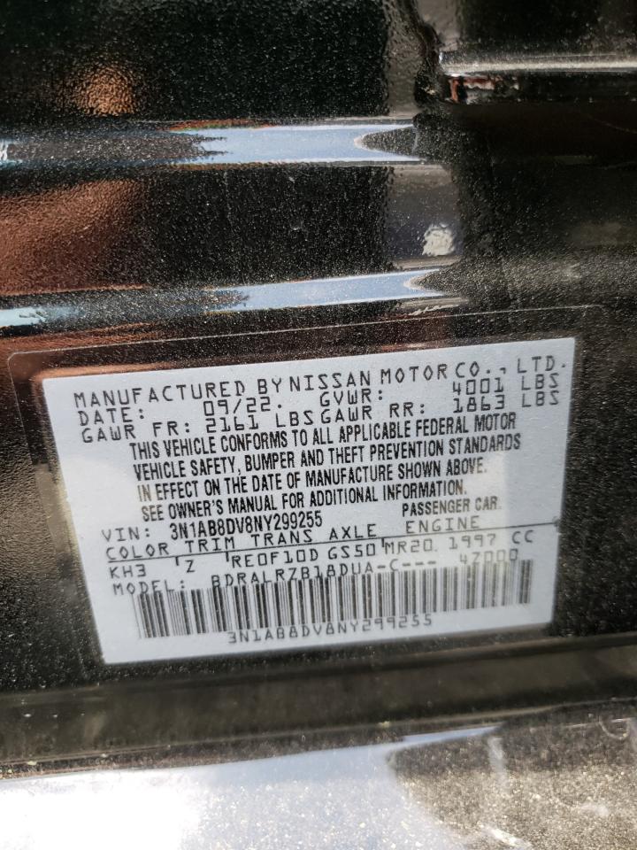 Photo 12 VIN: 3N1AB8DV8NY299255 - NISSAN SENTRA 