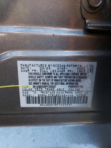 Photo 11 VIN: 3N1AB8DV8PY259597 - NISSAN SENTRA 