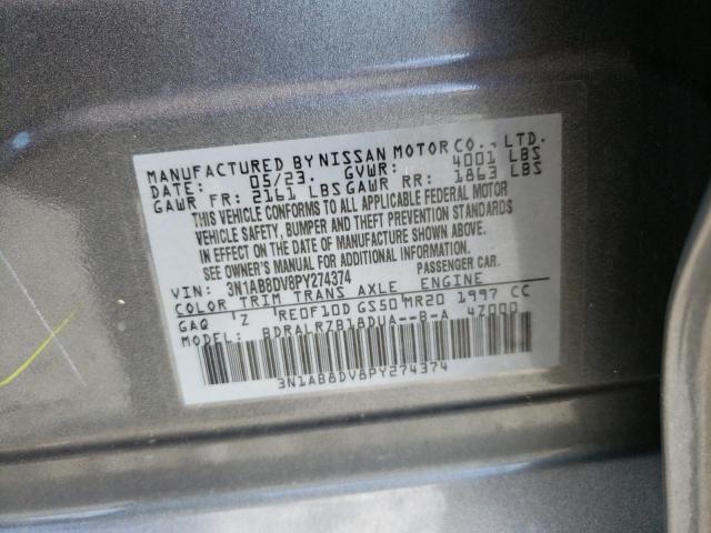 Photo 12 VIN: 3N1AB8DV8PY274374 - NISSAN SENTRA 