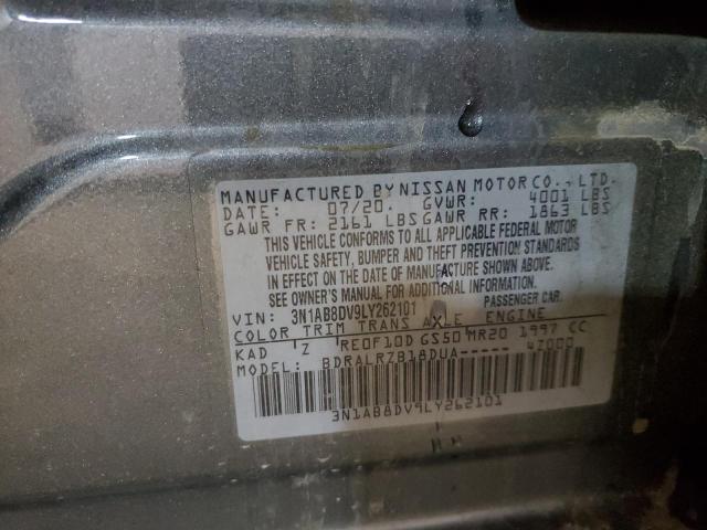 Photo 9 VIN: 3N1AB8DV9LY262101 - NISSAN SENTRA 