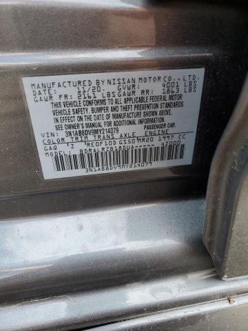 Photo 11 VIN: 3N1AB8DV9MY214079 - NISSAN SENTRA SR 