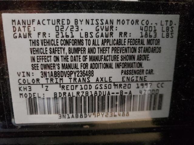 Photo 11 VIN: 3N1AB8DV9PY236488 - NISSAN SENTRA SR 