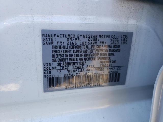 Photo 12 VIN: 3N1AB8DV9RY216387 - NISSAN SENTRA SR 