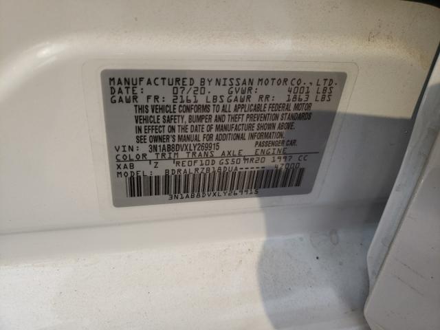 Photo 9 VIN: 3N1AB8DVXLY269915 - NISSAN SENTRA SR 