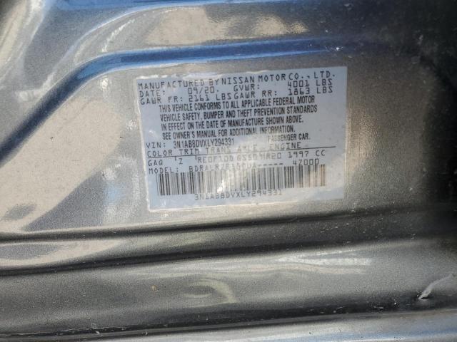 Photo 11 VIN: 3N1AB8DVXLY294331 - NISSAN SENTRA SR 