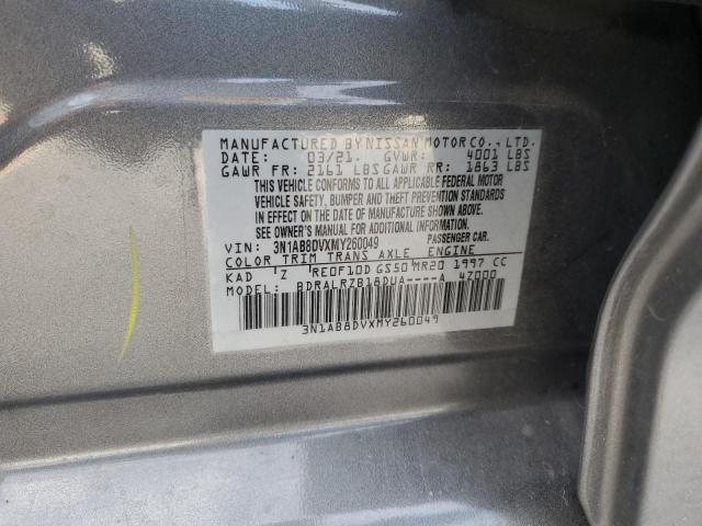 Photo 11 VIN: 3N1AB8DVXMY260049 - NISSAN SENTRA SR 