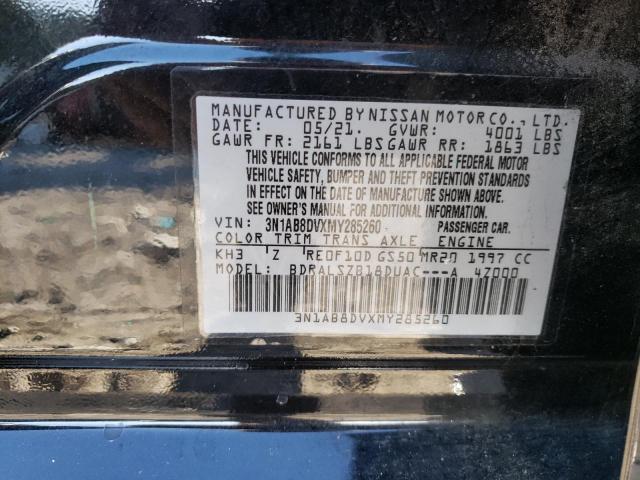 Photo 11 VIN: 3N1AB8DVXMY285260 - NISSAN SENTRA SR 