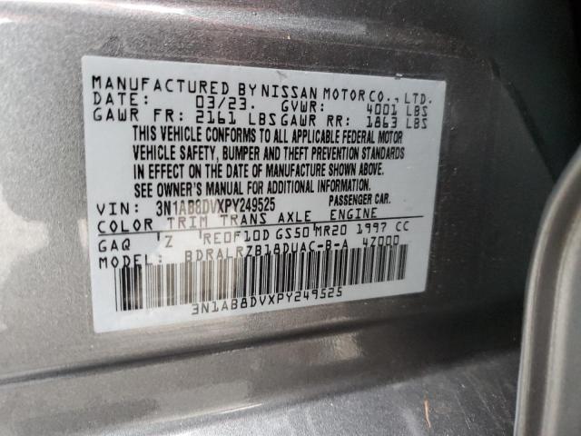 Photo 12 VIN: 3N1AB8DVXPY249525 - NISSAN SENTRA 