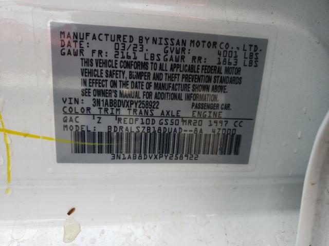 Photo 11 VIN: 3N1AB8DVXPY258922 - NISSAN SENTRA 