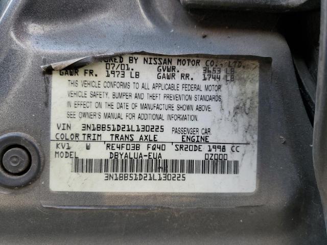 Photo 11 VIN: 3N1BB51D21L130225 - NISSAN SENTRA SE 