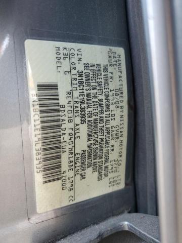 Photo 12 VIN: 3N1BC11E19L383935 - NISSAN VERSA S 